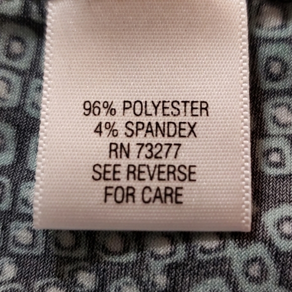 Apt 9 Multi Colored V Neck Blouse - Picture 7 of 7